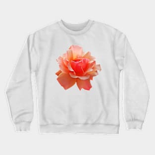 Pink Rose Blooming Crewneck Sweatshirt